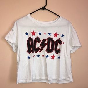 AC/DC crop top from Factory Connection